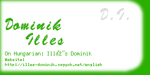 dominik illes business card